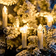 Гирлянда новогодняя "Свечи" (4,5 м) 20 свечей