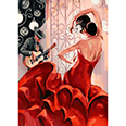Алмазная мозаика 5D "Фламенко" (40x50 см) на подрамнике
