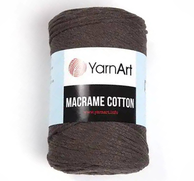 Пряжа Yarnart Macrame Cotton № 769 шоколад (225 м.) 250 гр.