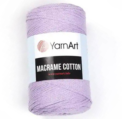 Пряжа Yarnart Macrame Cotton № 765 лиловый (225 м.) 250 гр.