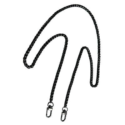 Цепочка для сумок 6 мм (длина 100 см) цв.чёрный