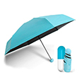 Мини-зонтик женский в капсуле (18 см.) голубой