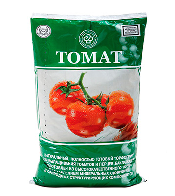 Томат-торф, почвогрунт для томатов, перцев (5л.)