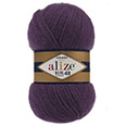 Пряжа Alize Angora Real 40 №111 (430 м) 100 гр. сливовый