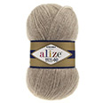 Пряжа Alize Angora Real 40 №152 (430 м) 100 гр. бежевый меланж