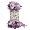 Пряжа вязальная Alize Puffy Color № 5923 (9 м) 100 гр.