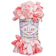 Пряжа вязальная Alize Puffy Color № 5922 (9 м) 100 гр.