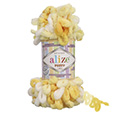 Пряжа вязальная Alize Puffy Color № 5921 (9 м) 100 гр.