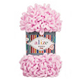 Пряжа вязальная Alize Puffy Fine № 194 светло-розовый (14,5 м) 100 гр.