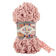Пряжа вязальная Alize Puffy Fine № 161 пудра (14,5 м) 100 гр.