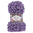 Пряжа вязальная Alize Puffy Fine № 437 фиолетовый (14,5 м) 100 гр.