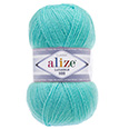 Пряжа вязальная Alize Lanagold 800 № 462 (100 гр.) морская зелень