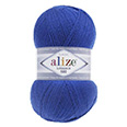 Пряжа вязальная Alize Lanagold 800 № 141 (100 гр.) василёк
