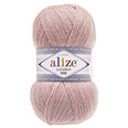 Пряжа вязальная Alize Lanagold 800 № 161 (100 гр.) пудра