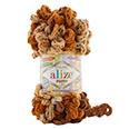 Пряжа вязальная Alize Puffy Color № 6080 (9 м) 100 гр.