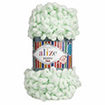 Пряжа вязальная Alize Puffy Fine № 464 мята (14,5 м) 100 гр.