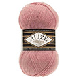 Пряжа Alize Superlana Klasik № 144 тёмная пудра (280 м) 100 гр.