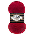Пряжа Alize Superlana Klasik № 56 красный (280 м) 100 гр.