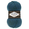 Пряжа Alize Superlana Klasik № 212 петрольный (280 м) 100 гр.