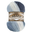 Пряжа Alize Angora Gold Batik № 1899 (550 м) 100 гр.