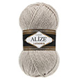 Пряжа вязальная Alize Lanagold № 152 (240 м) 100 гр. беж меланж