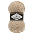 Пряжа вязальная Alize Lanagold № 680 (240 м) 100 гр. медовый