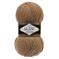 Пряжа вязальная Alize Lanagold № 466 (240 м) 100 гр. тёмно-бежевый