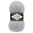 Пряжа вязальная Alize Lanagold № 684 (240 м) 100 гр. пепел. меланж