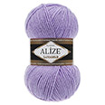 Пряжа вязальная Alize Lanagold № 166 (240 м) 100 гр. лиловый