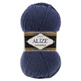 Пряжа вязальная Alize Lanagold № 215 (240 м) 100 гр. черника