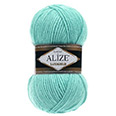Пряжа вязальная Alize Lanagold № 462 (240 м) 100 гр. морская зелень