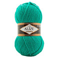 Пряжа вязальная Alize Lanagold № 477 (240 м) 100 гр. бирюз. берег