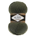 Пряжа вязальная Alize Lanagold № 29 (240 м) 100 гр. хаки