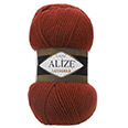 Пряжа вязальная Alize Lanagold № 36 (240 м) 100 гр. терракот