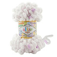 Пряжа вязальная Alize Puffy Color № 6470 (9 м) 100 гр.