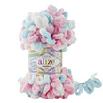Пряжа вязальная Alize Puffy Color № 6377 (9 м) 100 гр.
