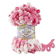 Пряжа вязальная Alize Puffy Color № 6383 (9 м) 100 гр.