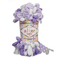 Пряжа вязальная Alize Puffy Color № 6372 (9 м) 100 гр.