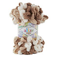 Пряжа вязальная Alize Puffy Color № 6398 (9 м) 100 гр.