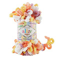 Пряжа вязальная Alize Puffy Color № 6429 (9 м) 100 гр.