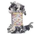 Пряжа вязальная Alize Puffy Color № 5925 (9 м) 100 гр.