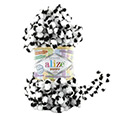 Пряжа вязальная Alize Puffy Color № 6451 (9 м) 100 гр.
