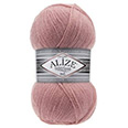 Пряжа Alize Superlana TIG № 144 (570 м) 100 гр. тёмная пудра