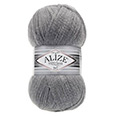 Пряжа Alize Superlana TIG № 21 (570 м) 100 гр. серый меланж