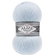 Пряжа Alize Superlana TIG № 384 (570 м) 100 гр. нежный голубой