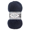 Пряжа Alize Superlana TIG № 58 (570 м) 100 гр. тёмно-синий