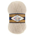 Пряжа Alize Angora Real 40 №67 (430 м) 100 гр. молочно-бежевый