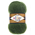 Пряжа Alize Angora Real 40 №563 (430 м) 100 гр. тёмно-зелёный