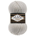 Пряжа Alize Superlana Klasik № 208 светло-серый меланж (280 м) 100 гр.