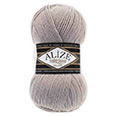 Пряжа Alize Superlana Klasik № 652 пепельный (280 м) 100 гр.